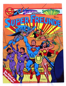 Superman präsentiert: Super Freunde Comic Album Nr. 9: Das Rätsel der Doppelgänger von Ehapa